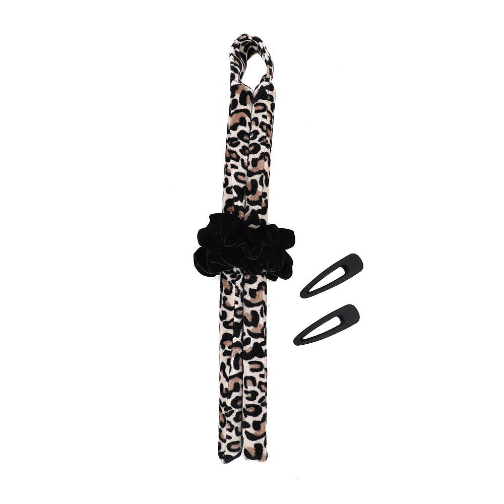 EVA Big Wave Curling Wand No Heat Microfiber Super Plush Heatless Curling Iron Lazy Curling Wand Heatless Curls Rollers Ribbon