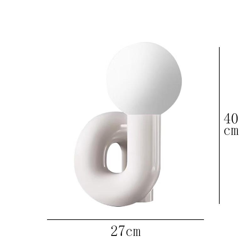 Nordic Creative Resin Bedside Table Lamp