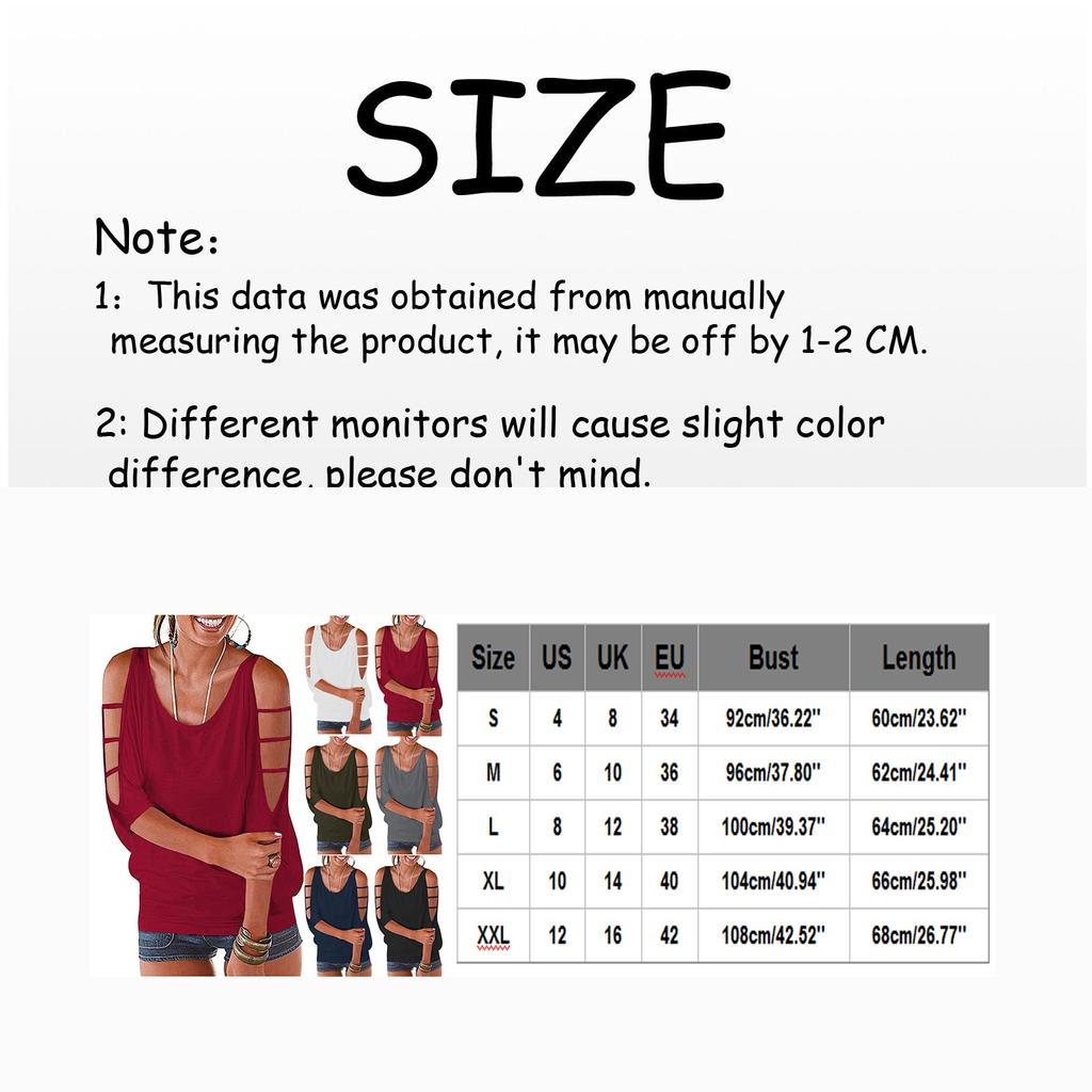 Women's Off-shoulder -quarter Sleeve Casual Sleeve T-shirt