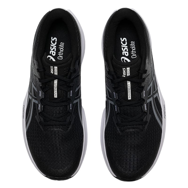 Asics Hyper Speed 5 Atmungsaktive Niedrige Trainings-Renn-Laufschuhe Herren Schwarz 1011C084-001
