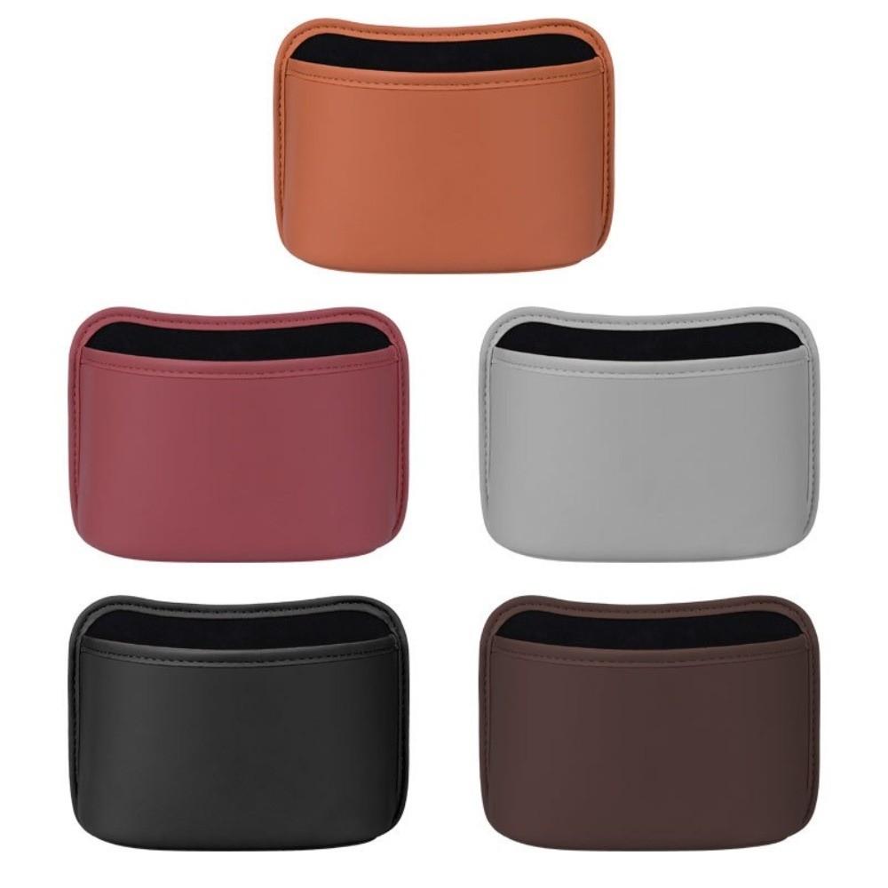 Leather Car Door Storage Box Waterproof Vehicle Garbage Bin  Car Interior Accessories