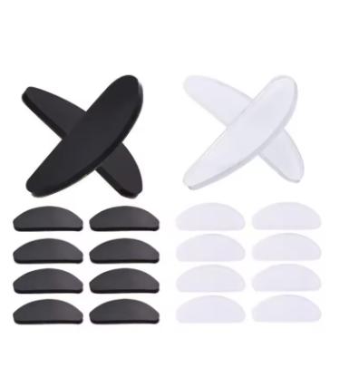 10/20pcs Glasses Nose Pads Adhesive Silicone Nose Pads Non-slip Transparent Nosepads for Glasses Eyeglasses Eyewear Accessories