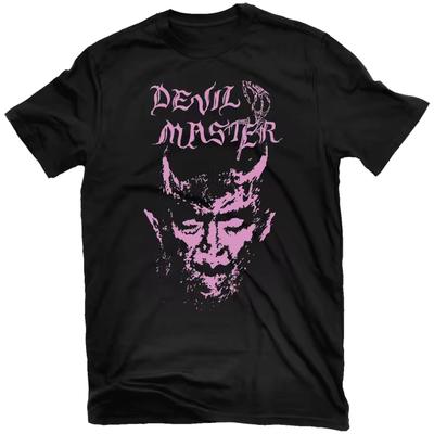 Футболка с графическим принтом Manifestations Devil Master Band 100% Хлопок Круглый вырез Повседневная Унисекс Футболка Летний Топ