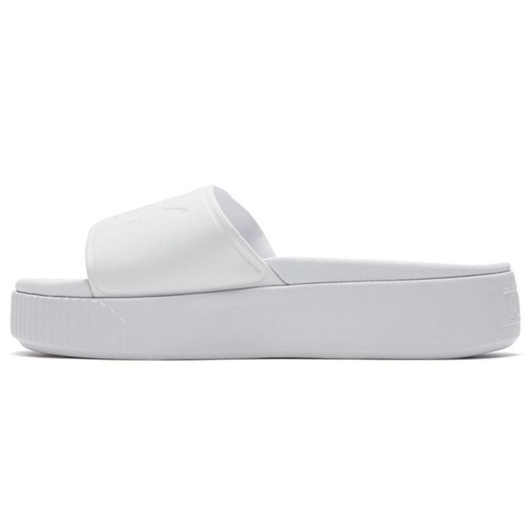 PUMA Platform Bold Slipper White Women`s