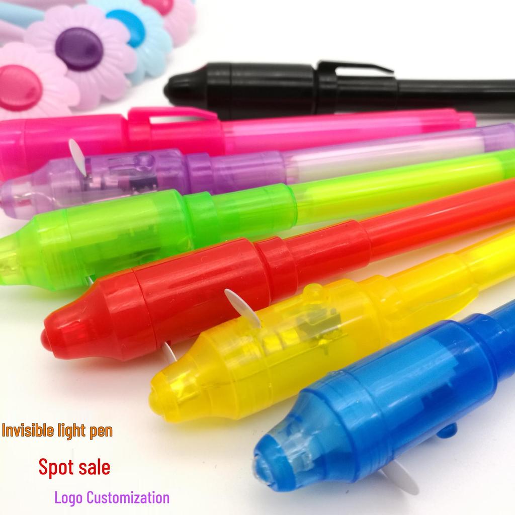 UV Invisible Ink LED Light Pen for Counterfeit Detection and Magic Tricks