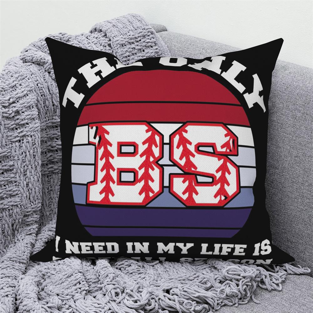 Pillowcase Home Sofa Car Decoration  Baseball Sports Cushion Cover