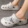 Lochschuhe Herren Sommerbekleidung rutschfest, verschleißfest und desodorierend Füße Modetrend auf Scheiße treten Strandschuhe Hausschuhe Sandalen Großhandel