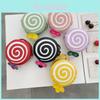 Adorable Lollipop Design Girls Shoulder Crossbody Bag Fashionable Pu Leather