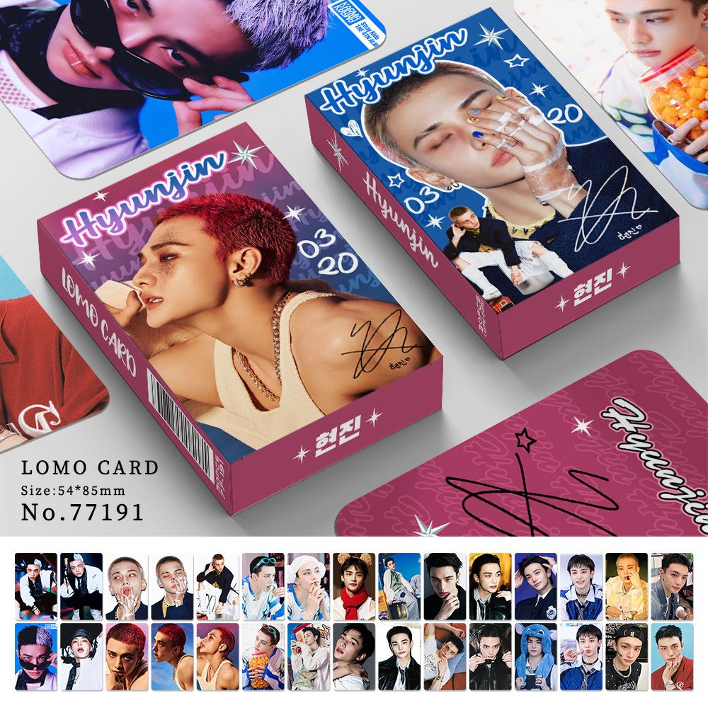 Skzoo Straykids 30Pcs Double-Sided Lomo Photocard Felix Han Ji-Sung In Greeting Card Kpop Fan Collection In Stock
