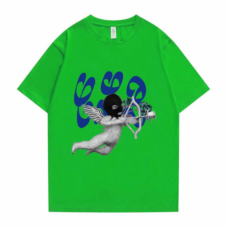 T-shirt con Stampa Album Certified Lover Boy Fantastica Hip Hop Rapper Drake Magliette per Ragazzi Top Unisex Moda Donna Casual T-shirt a Maniche Corte