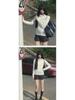New Xiaozhichuan White Slim-Fit Long-Sleeved Women's Shirt - Autumn College JK Style with Embroidery