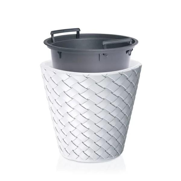 FLOWER POT INSERT - BLACK 8L - PP-IWKO280