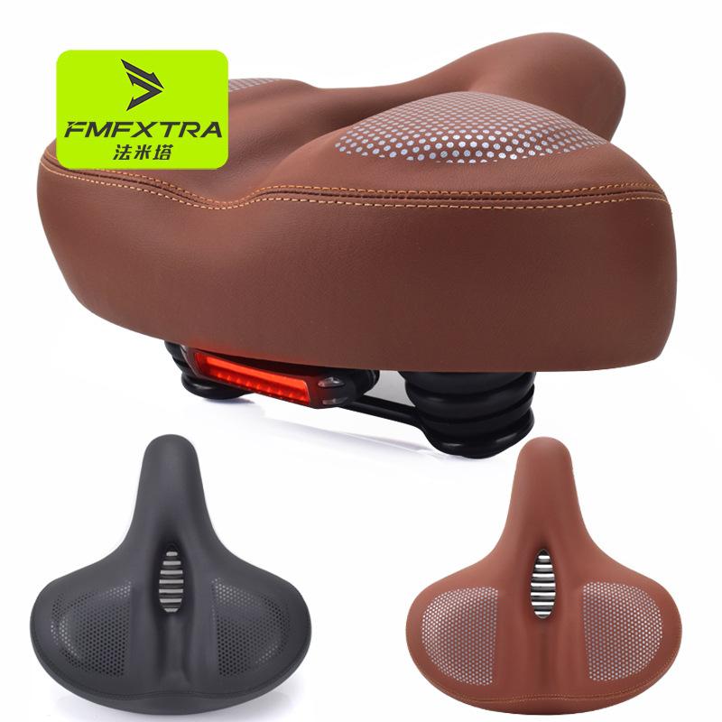 Bicycle Seats Fit For Comfort Men Women Oversized & Extra Soft Padded Bike Seat Cushion Comfortable Large Bike Saddle Mountain