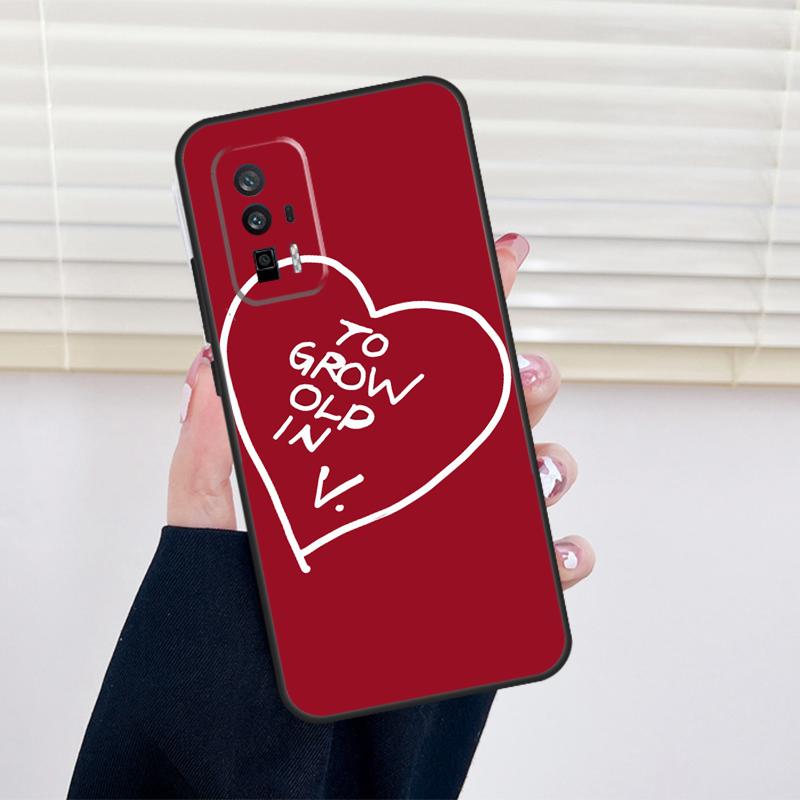 

To Grow Old In Cover For Xiaomi 14 13 15 Ultra 11T 12T 13T 14T Pro POCO X7 Pro X3 X5 X6 M6 F5 F6 Pro Case Xiaomi 15 Ultra