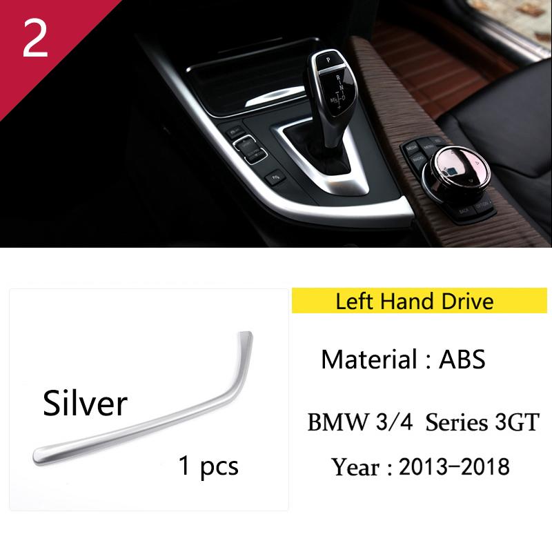 For BMW 3 4 Series 3GT F30 F32 F34 Car Styling Interior Gearshift AC CD Button Panel Door Armrest Decoration Cover Trim Sticker MQHWD1