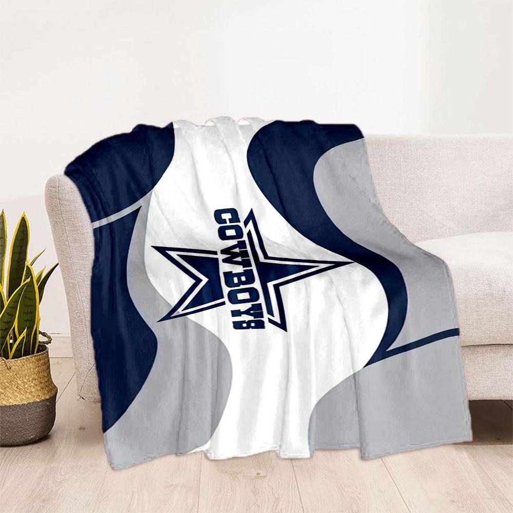 Dallas Blanket Soft Warm Cozy Perfect for Bed Picnics Chair for All Occasions Playful Design Best Holiday Gift for Friends Family