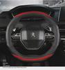 Lenkradbezug aus Mikrofaser-Leder für Peugeot 307, 308, 301, 408 – alle Jahreszeiten
