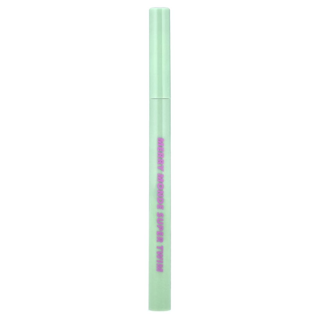 Merrymonde, Super Twinm Pen Eyeliner, 03 Light Brown, 0.5ml (0.02fl oz)