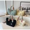 2024 New Korean Fashion Casual Handbag Women Street Trend Canvas Tote Bag