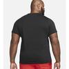 Nike Logo Print Crew Neck T-Shirt Men Tops Black DZ3279-010