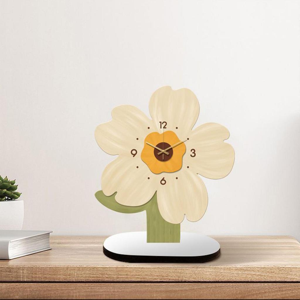 Table Clock, Accurate Timekeeping, Table Decoration for Living Room, Desk