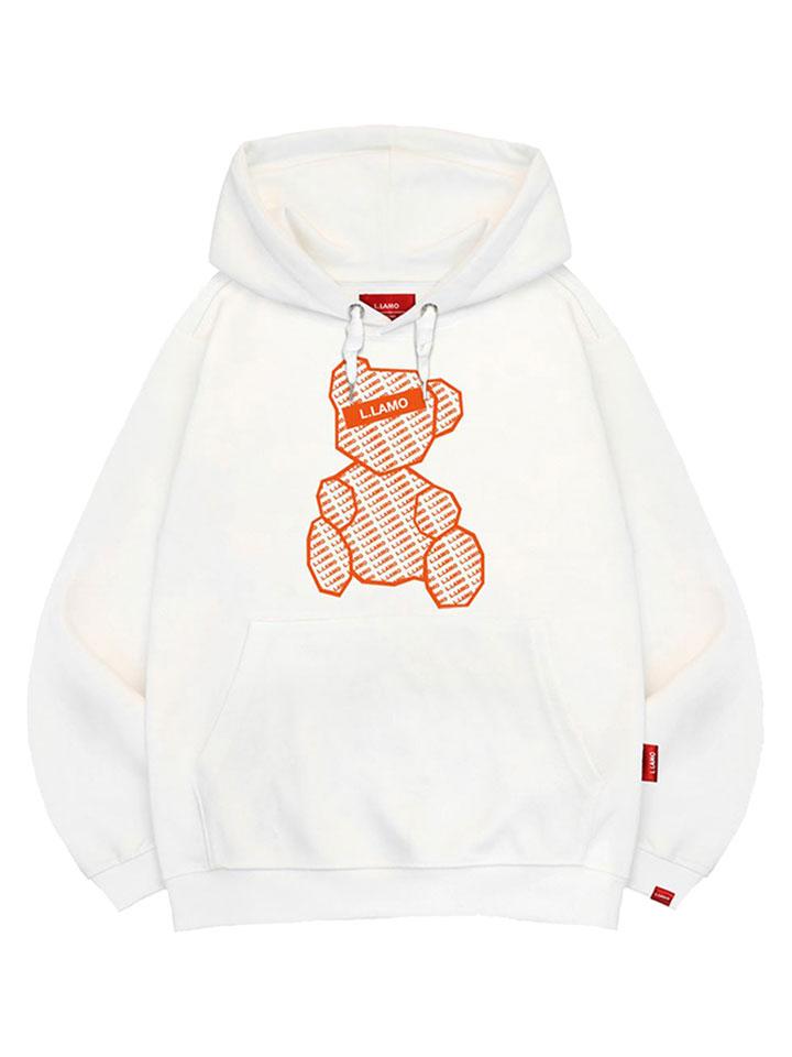 Logo Bear Hoodie Unisex Big Size M~4Xl (B Type)
