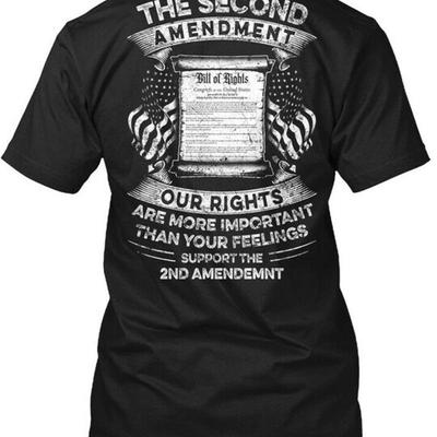 2nd Amendment Our Rights Mp The Second Bill Of Are T Shirt Made In USA S 5XL