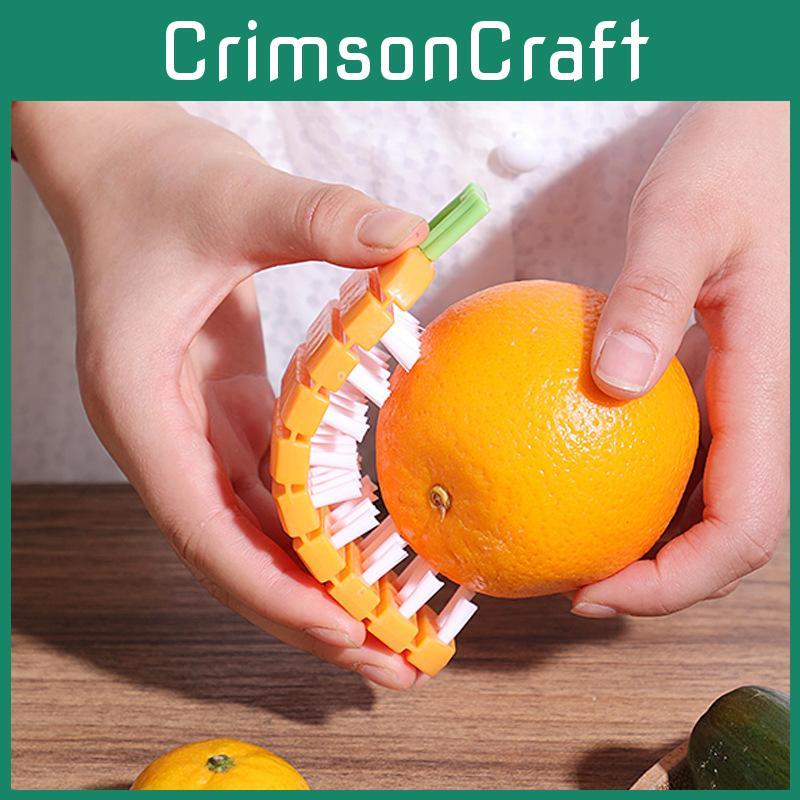 Durable Fruit Cleaning Brush With Pp Plastic Handle For Kitchen Use