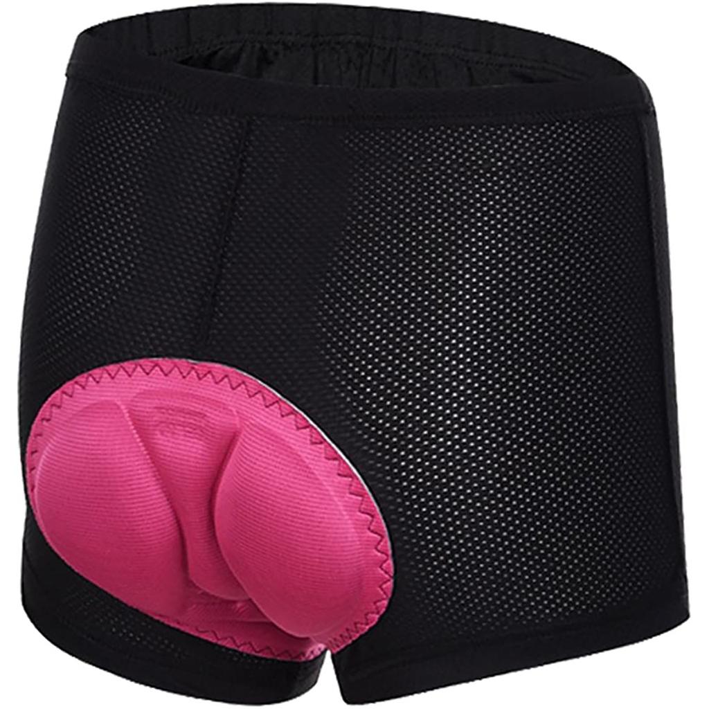 Women Ladies Bike  3D Gel Padded Bike Underwear Riding Underpants Safe