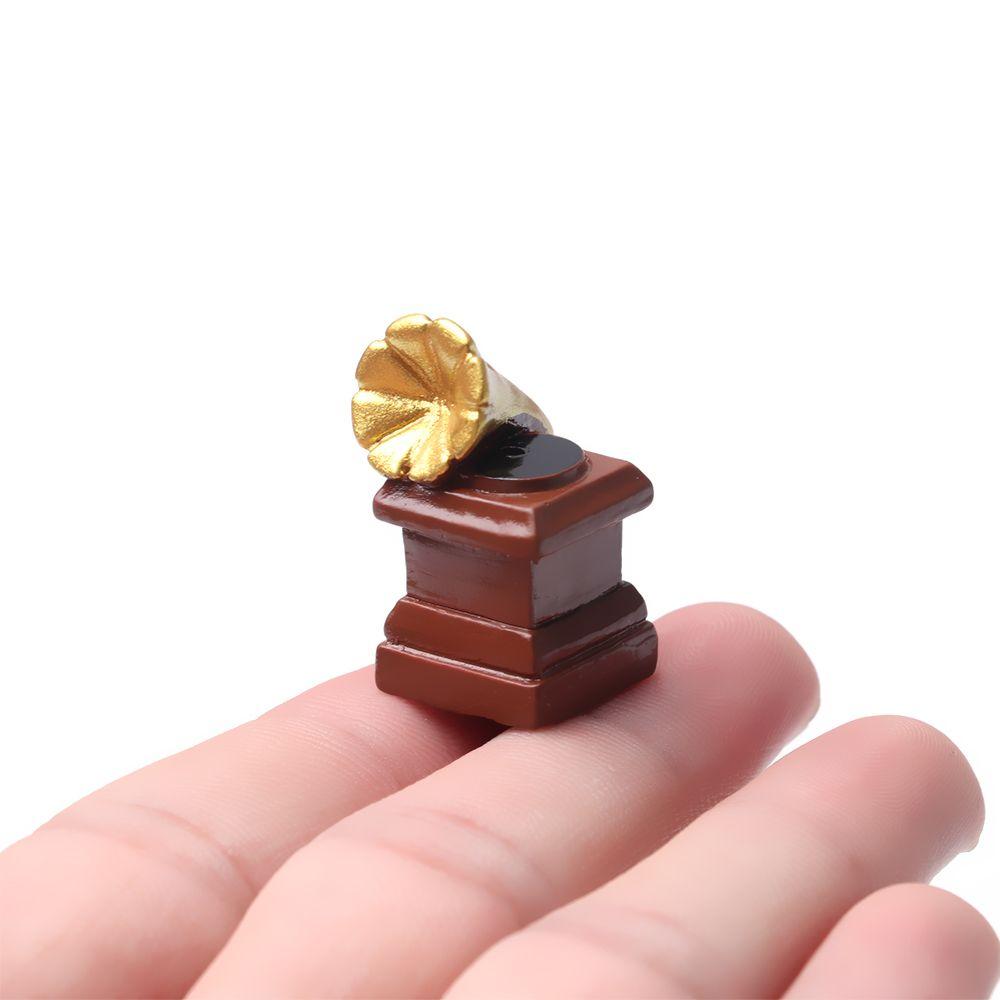 Retro Furniture Figurine Mini Dollhouse Ornaments Model DIY Decoration Craft Miniature Toy Gifts New Home Living Accessories