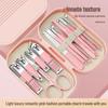 14-Piece Portable Nail Care Kit for Men & Women - Includes Clippers, Ear Pick, and Manicure Tools.