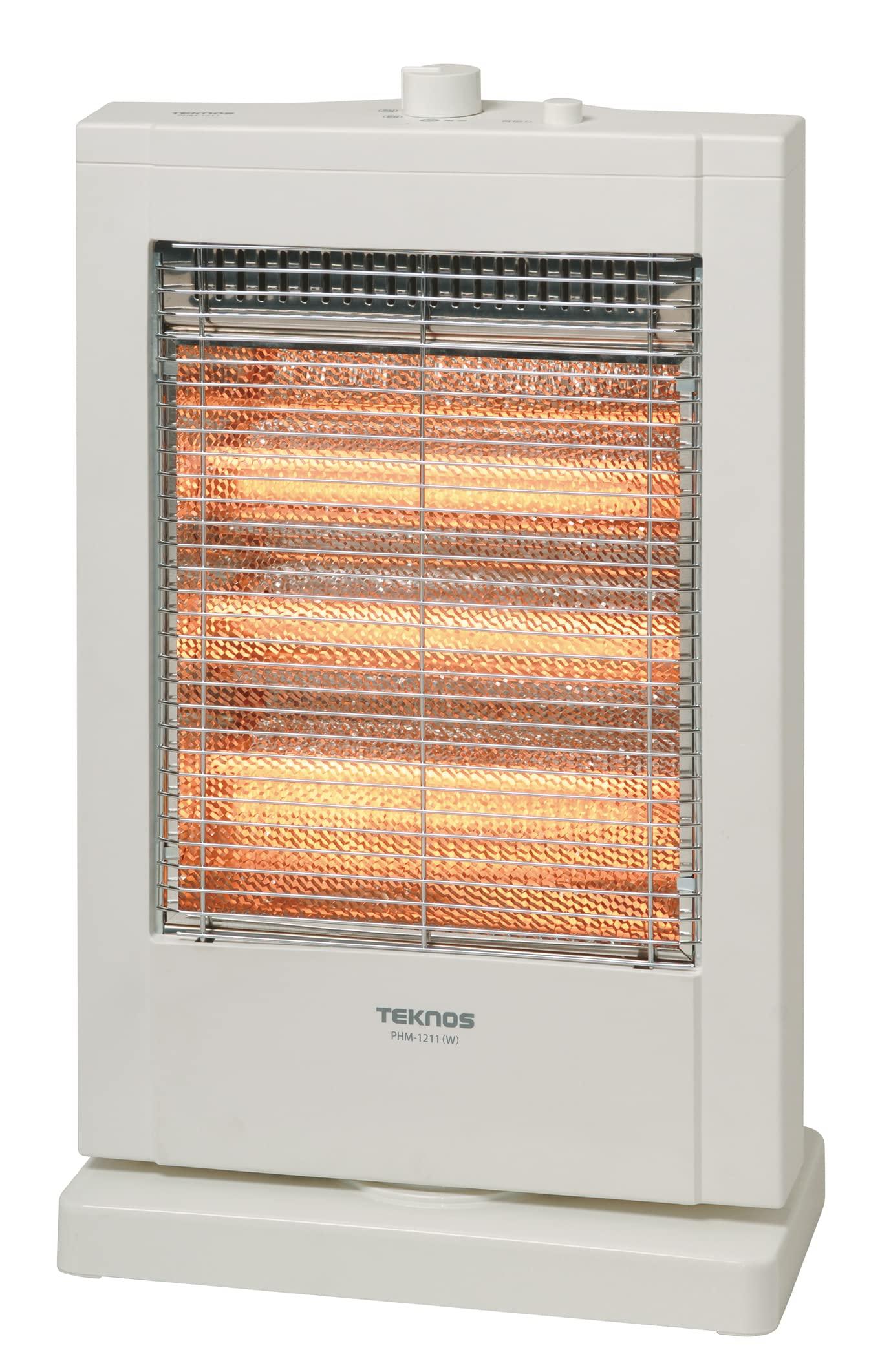 

TEKNOS Halogen Heater 3 Lights 800W 1200W, PH-1212(W)