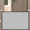 Doorway Gates for Pets Safety Folding Breathable Mesh Animals Barrier Fence Childproofing for Kitten puppy Toddler Living room