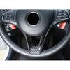 Steering Wheel Sheet Panel Real Carbon Fiber For Benz V-Class 2017-20 Cover Trim