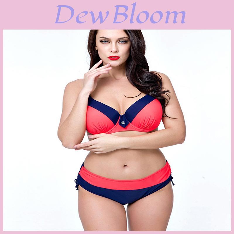 Premium Quality Fashion Women Sexy Bikini Solid Color Two Piece Split Swimsuit For Beach Fun