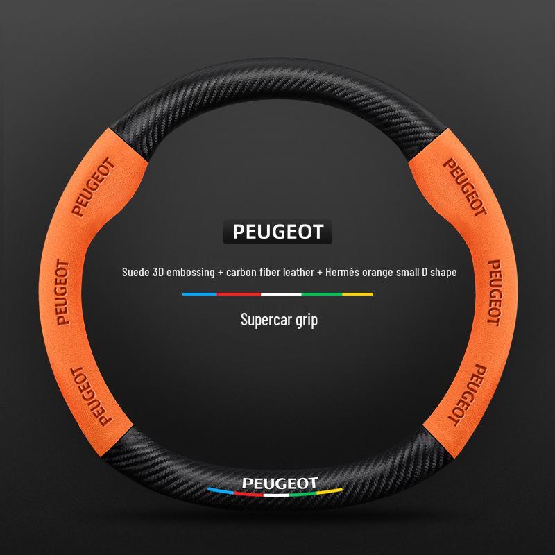Steering Wheel Cover for Peugeot Models: 307, 3008, 4008, 2008, 508L, 301, 207