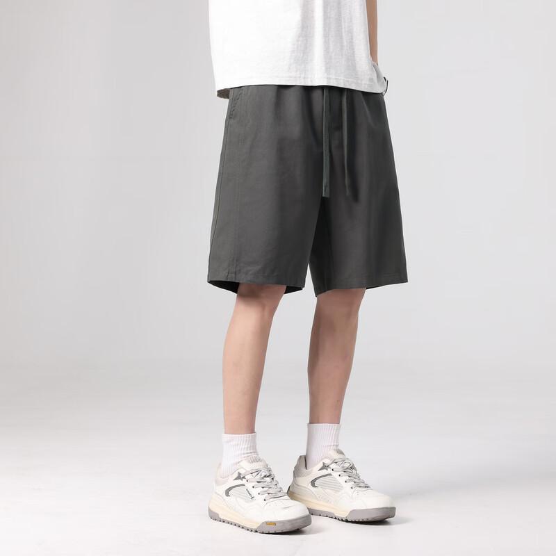 TonLion Men's Summer Loose Fit Bermuda Shorts