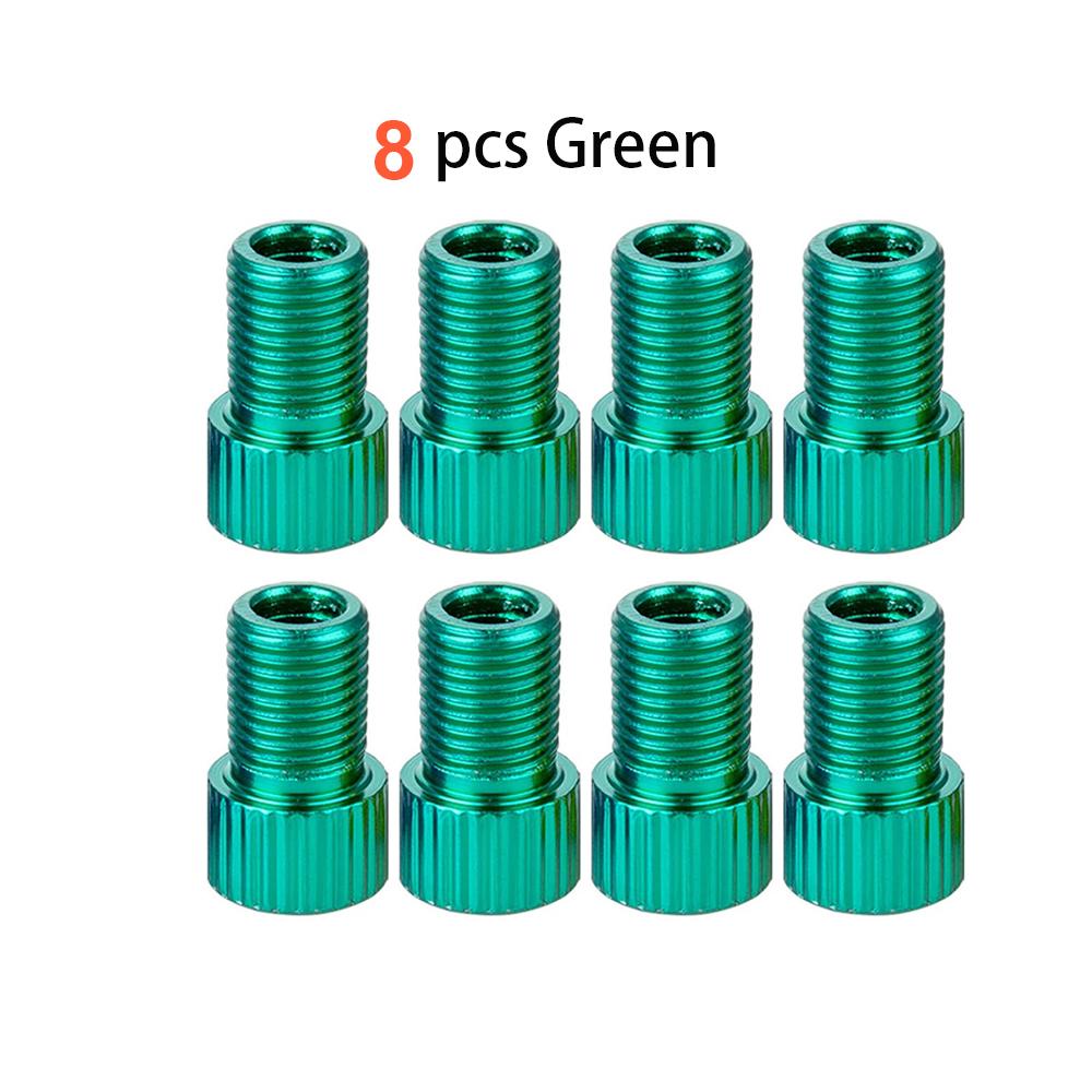 Aluminum Alloy Adapter for Valve Mountain Bike Motorbike Cycling Inflated Lends To Schrader Bike Accessories