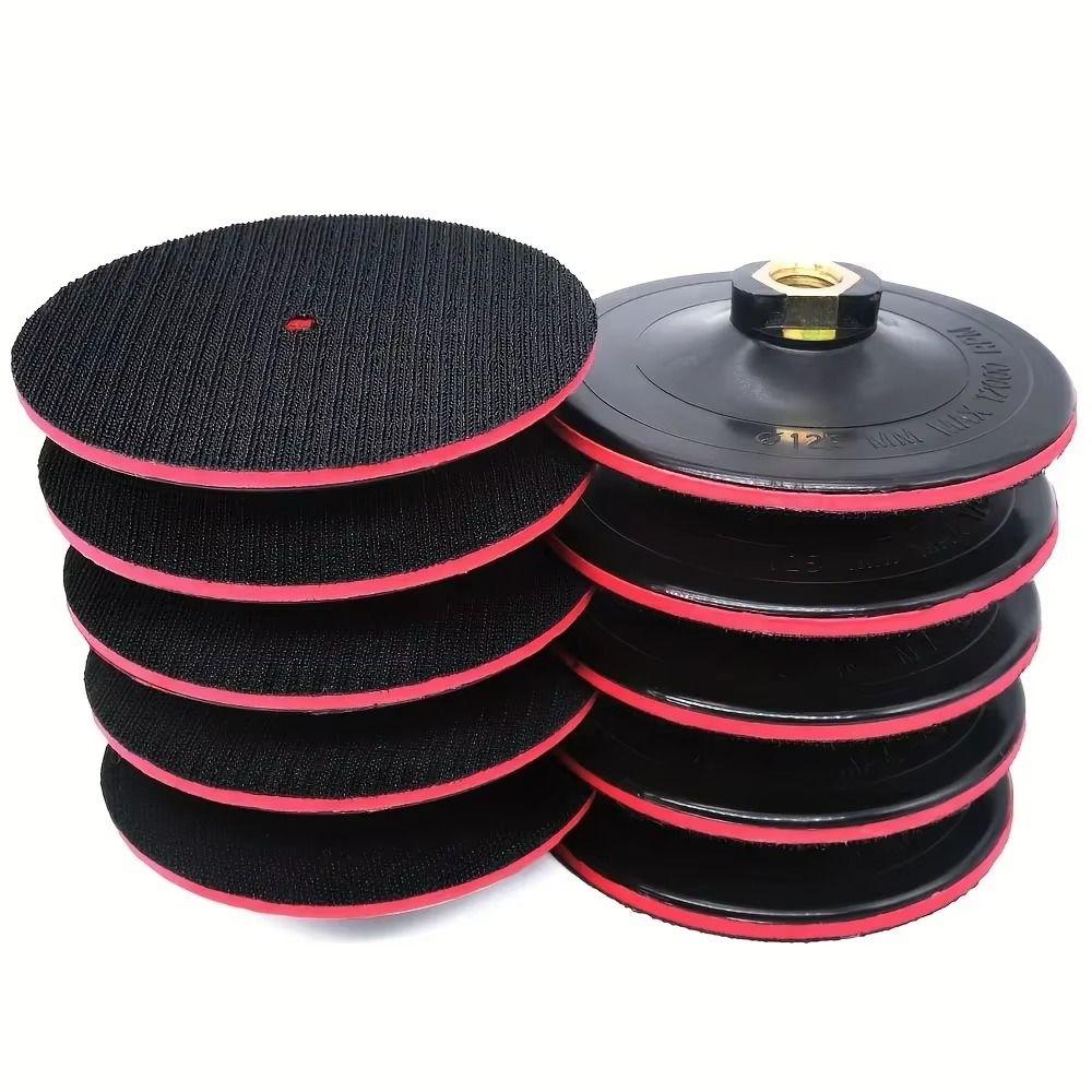 5 Inch Foam Plastic Backing Pad Adhesive Polishing Wheel Hot Sanding Disc Backer  For Angle Grinder