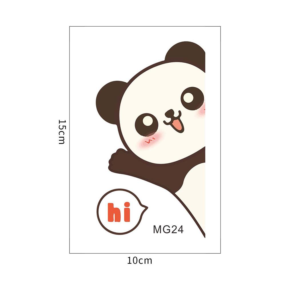 Cartoon Cute Animal Combination Switch Bedroom Living Room Home Decoration Switch Sticker