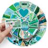 50 Taylor Self-Titled Album Stickers - Waterproof Decor for Phone Cases