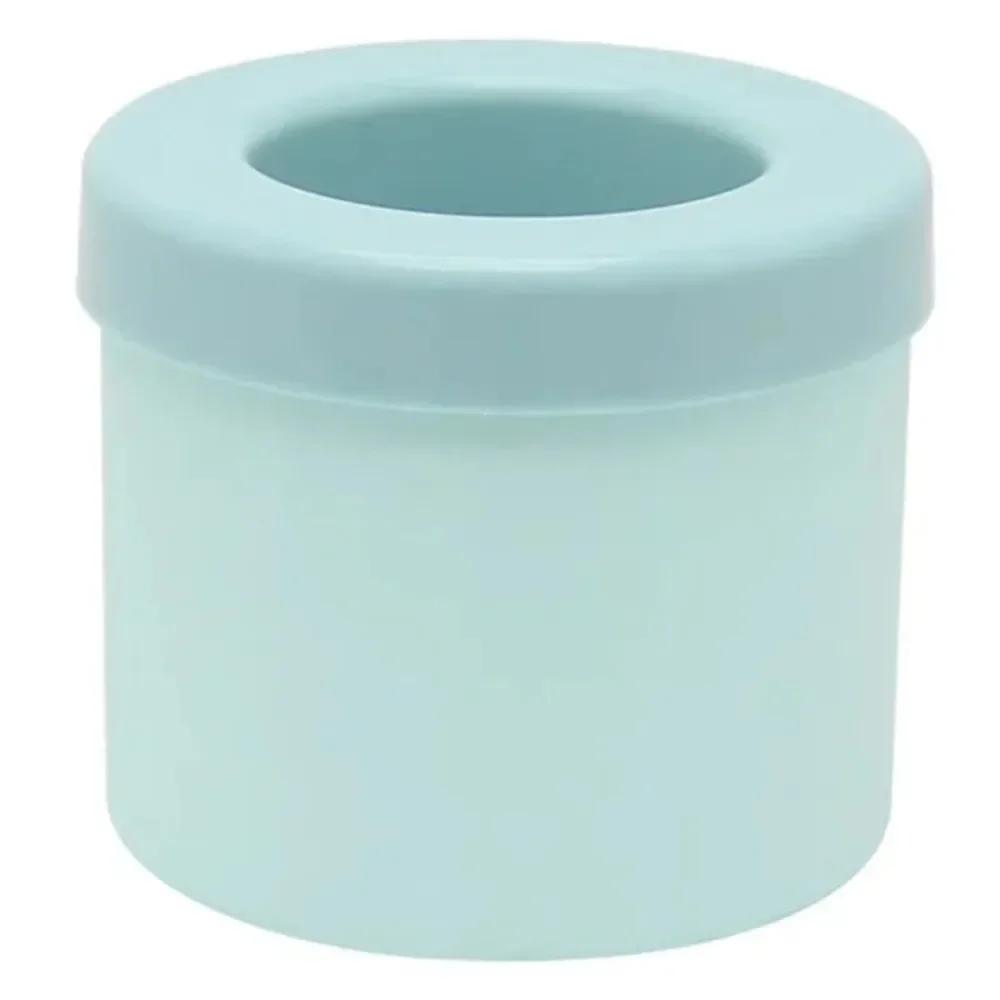 DIY Silicone Ice Cube Mold Round Ice Bucket Refrigerator Freeze Ice Maker Creative Ice Cube Mold Barware Tools Summer Homemade