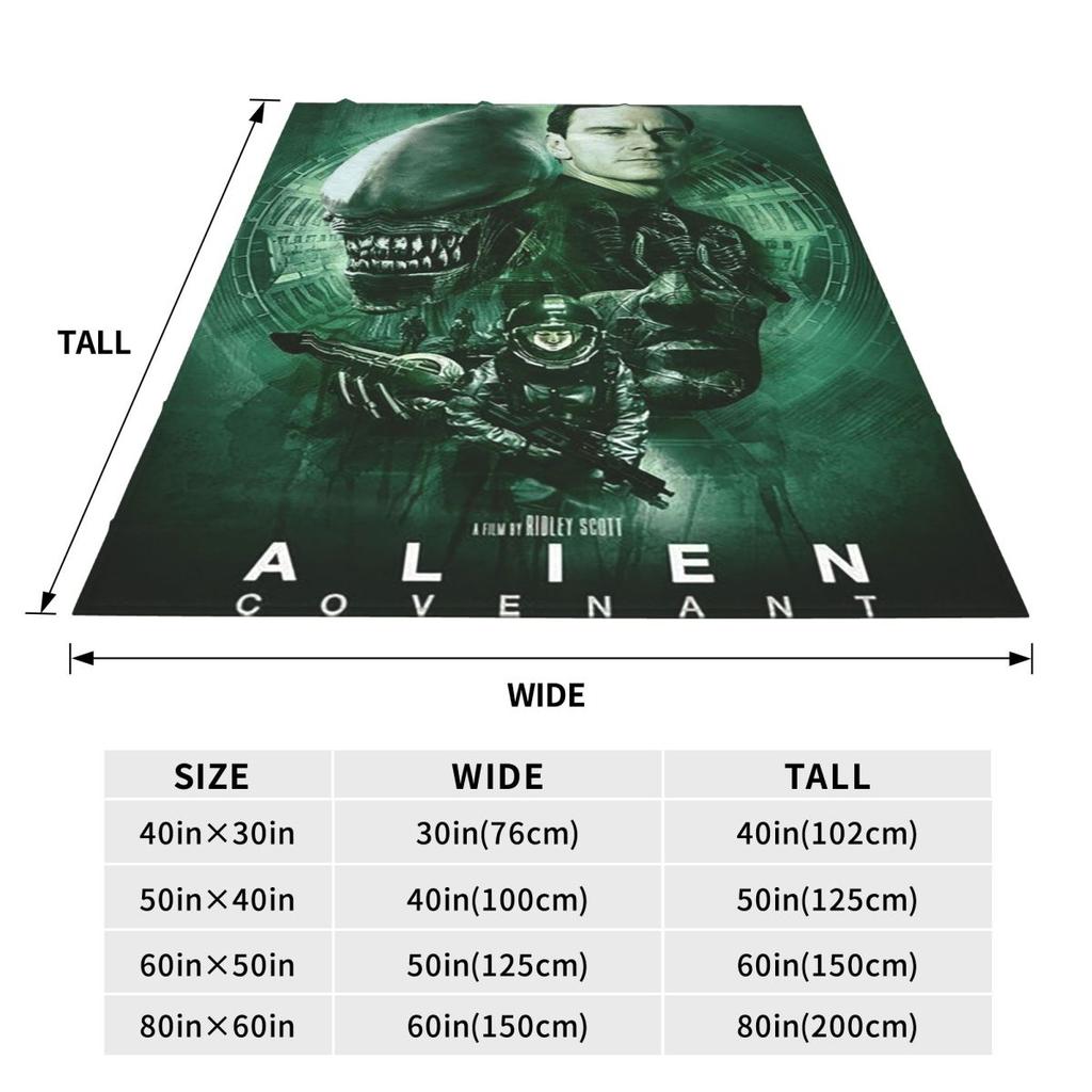 Alien Vs. Predator Predator Movie Blanket Soft Warm Flannel Throw Blanket Bedding for Bed Living Room Picnic Travel Home Couch