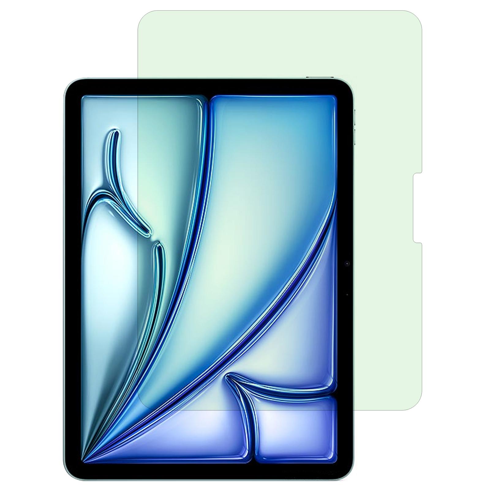 

Для iPad Air 11 (2025)/(2024) Захисна плівка для екрана Захист очей від зеленого світла 0,3 мм Арочна кромка Загартоване скло Плівка для планшета Type A