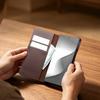 Per Samsung Galaxy Z Fold8 Fold 8 Ultra Vera Pelle di Vacchetta Magnetica Custodia a Libro Portafoglio di Lusso Business per ZFold8 Ultra