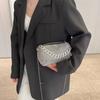 Sequin Evening Bag With Zipper, Suitable for going out to parties and weddings as a shiny clutch
