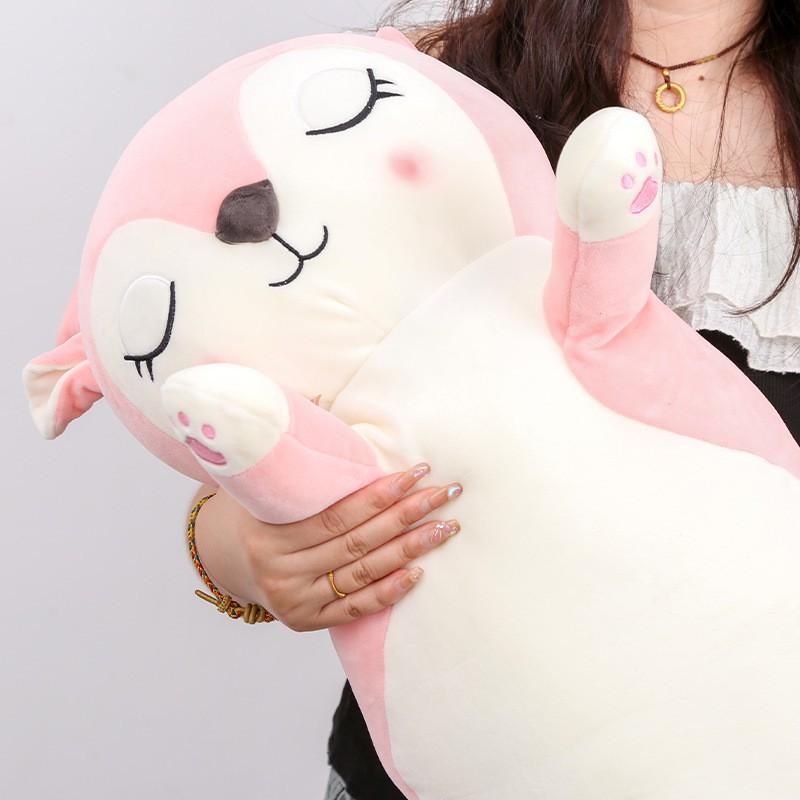 Long Plush Deer Stuffed Toy Pillow Adults Soft Cuddle Companion Sleep Aid 70-130cm