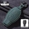 Mercedes-Benz E300L/GLC260/E260L Key Cover with Full Suede and Buckle - Men's Interior Decoration