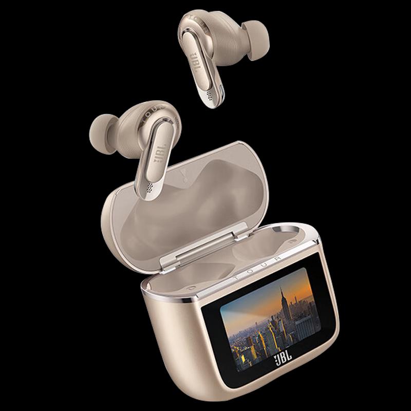 JBL Tour Pro 3 True Wireless Earbuds with Smart Touchscreen & ANC