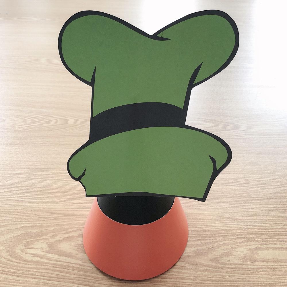 Chapéu Decorativo de Aniversário Igual Relógio de Festa na Foto Chapéu de Festa Personalizado Chapéu de Festa Moderno